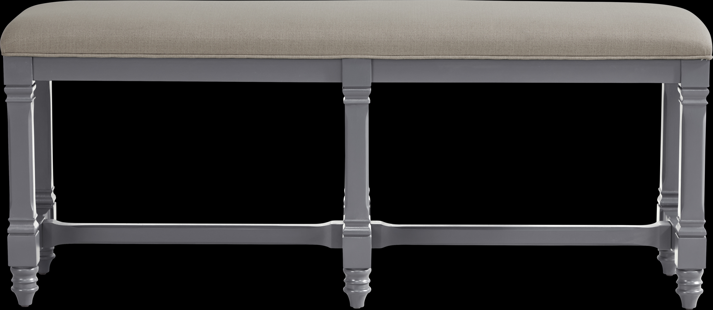 Shorewood Gray Counter Height Bench - Thumbnail - Image 2
