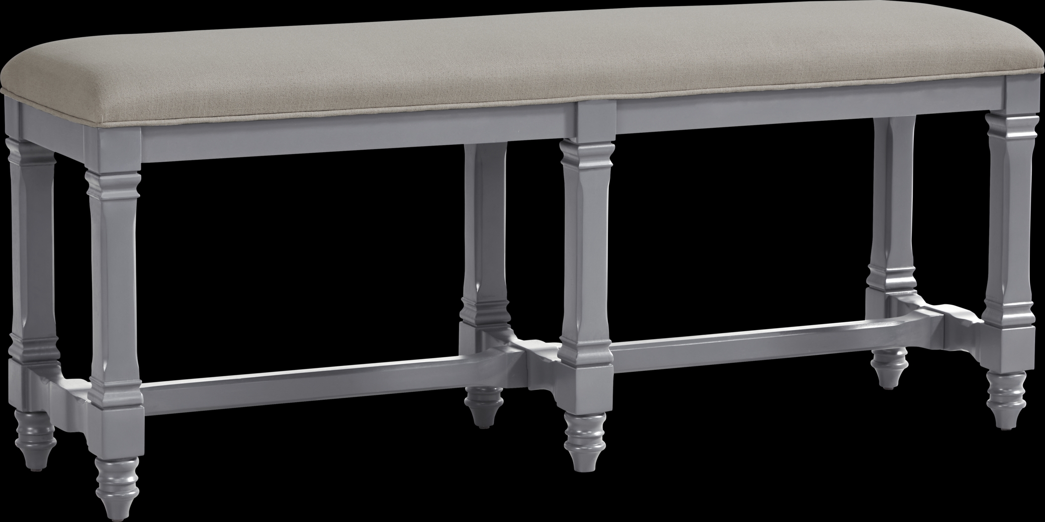Shorewood Gray Counter Height Bench - Thumbnail - Image 1