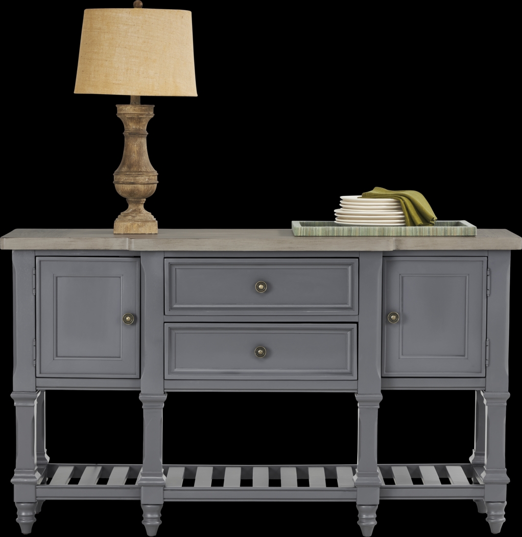 Shorewood Gray Credenza - Thumbnail - Image 2