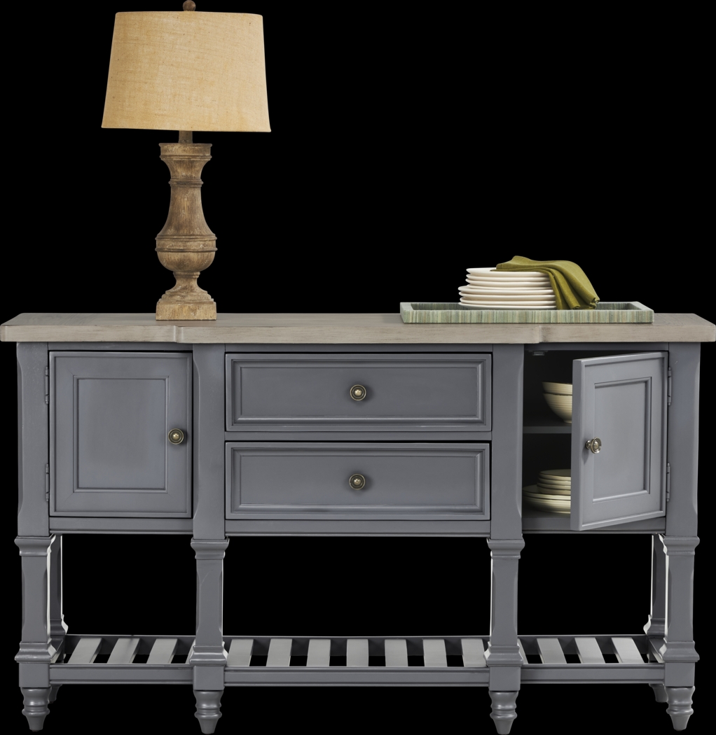 Shorewood Gray Credenza - Thumbnail - Image 3