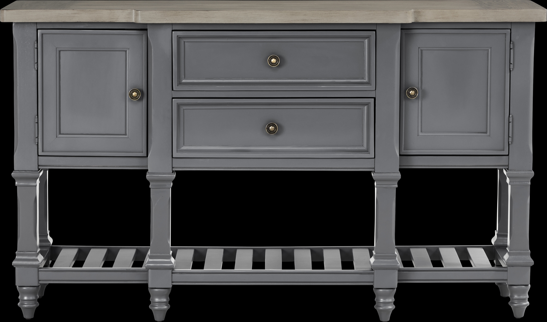 Shorewood Gray Credenza - Thumbnail - Image 1