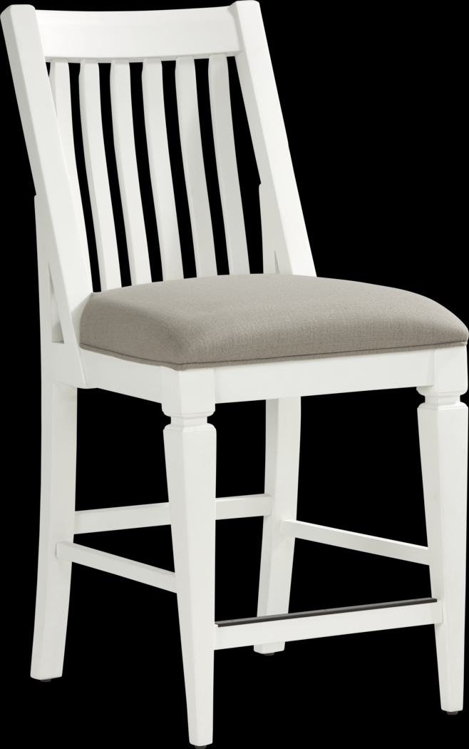 Shorewood White 5 Pc Counter Height Dining Room - Thumbnail - Image 4