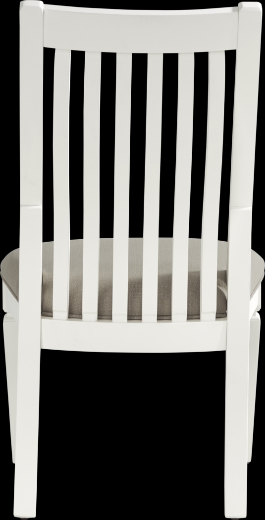 Shorewood White Side Chair - Thumbnail - Image 3