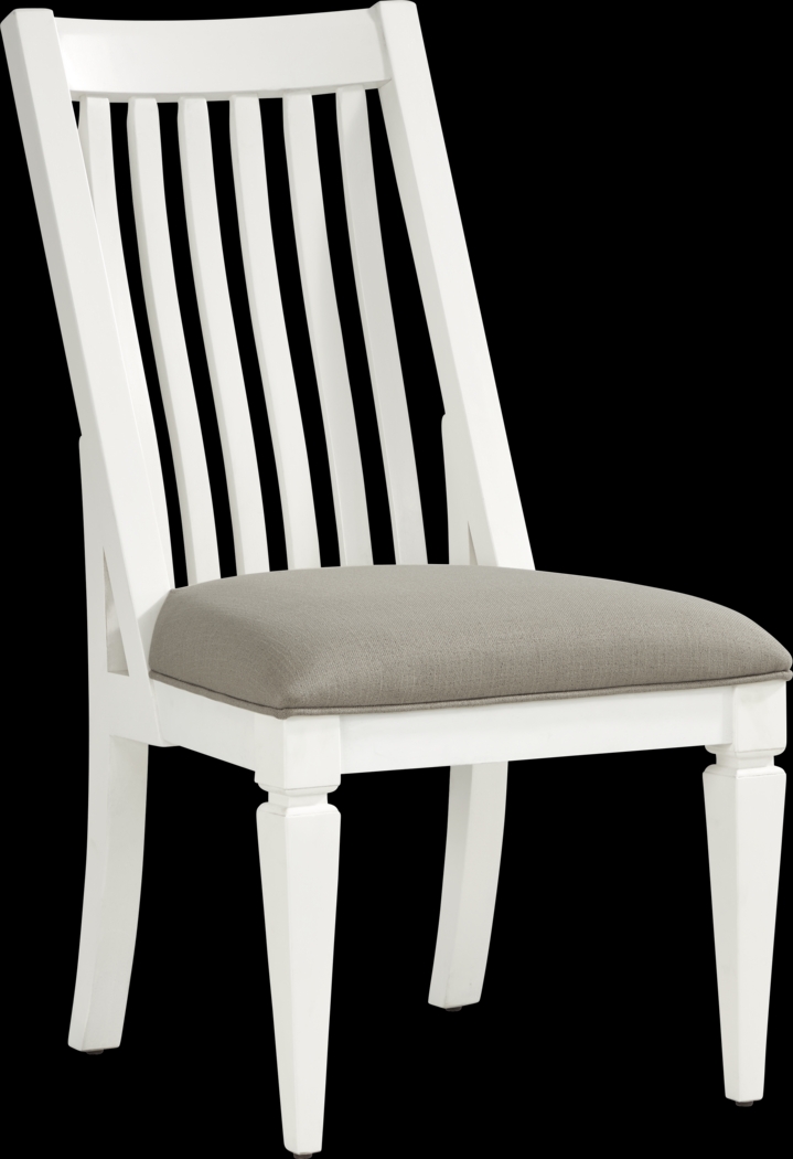 Shorewood White Side Chair - Thumbnail - Image 1