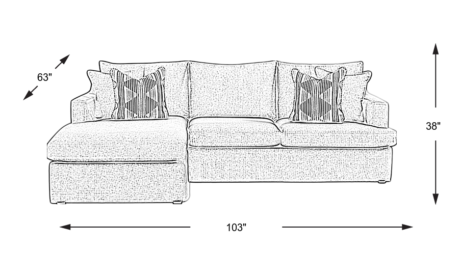 Dimension Image. Please refer to the Dimension Tab on this page for dimension details.