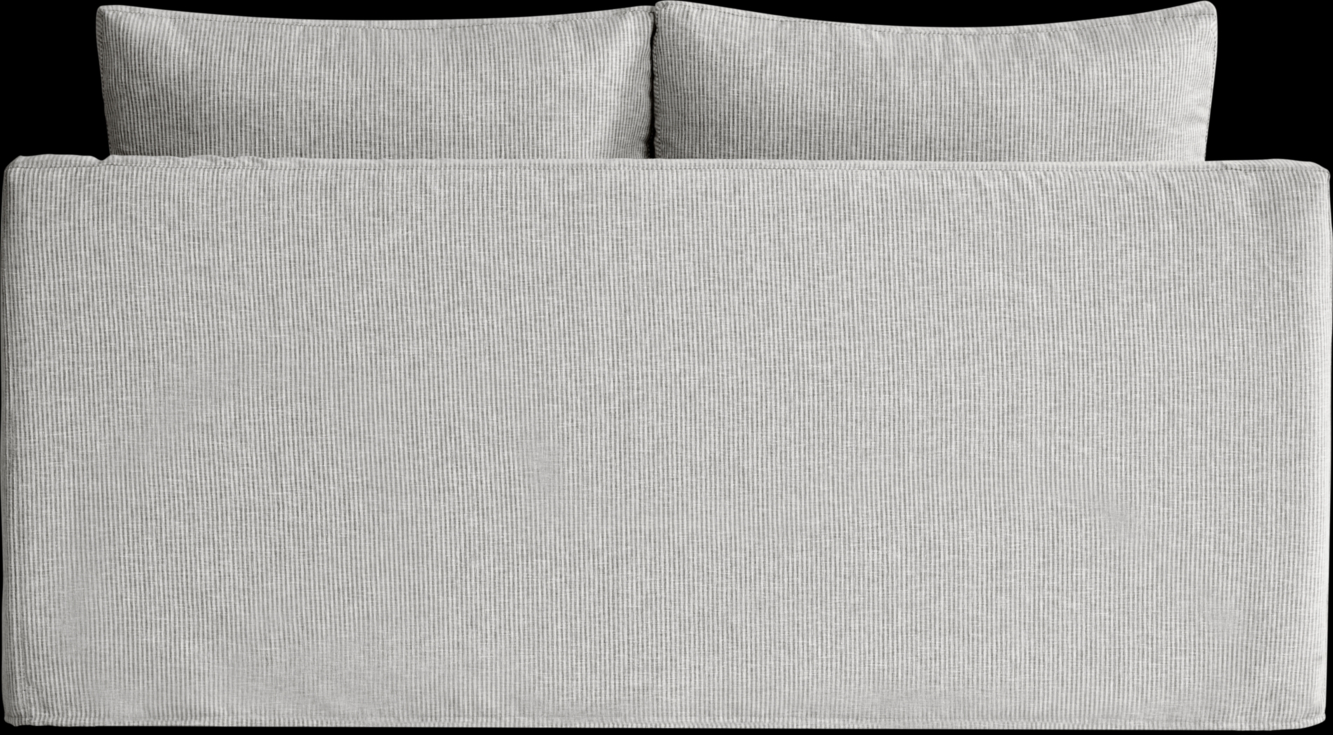 Soho Loft Gray Slipcover 8 Pc Living Room - Thumbnail - Image 7