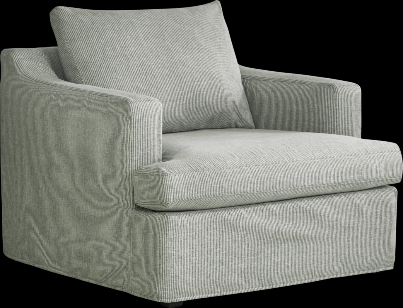 Soho Loft Green Slipcover 8 Pc Living Room - Thumbnail - Image 6