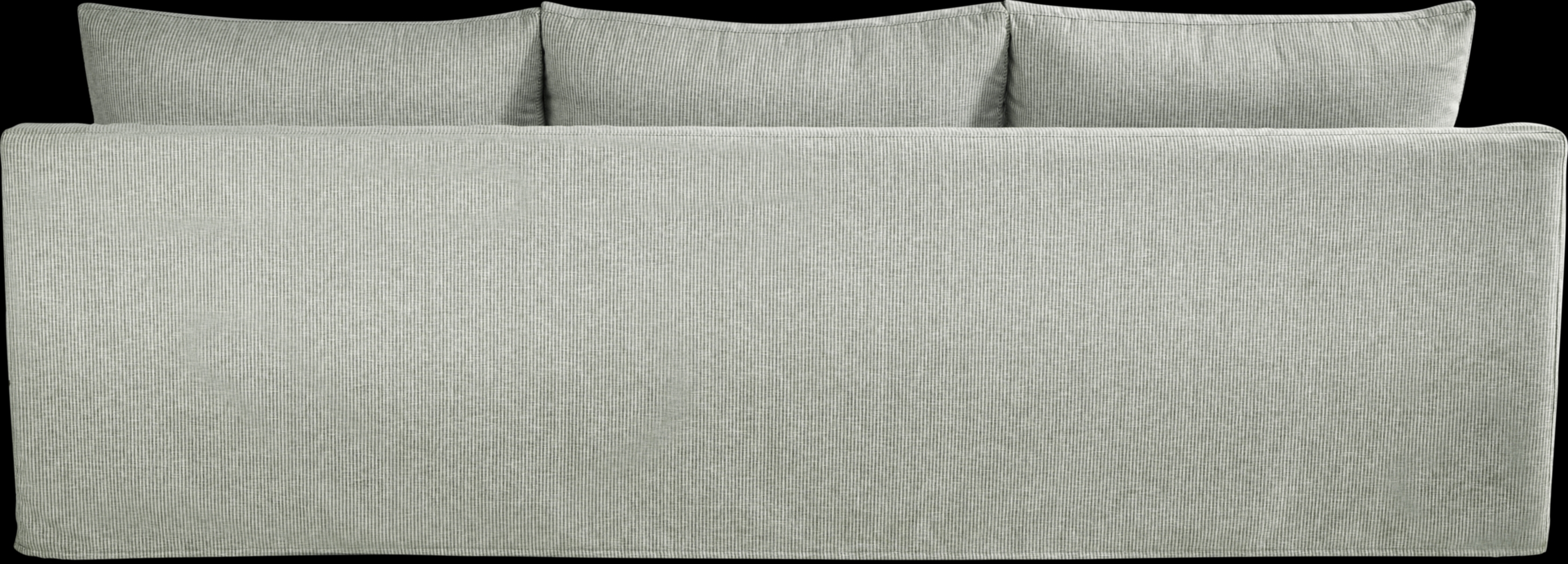 Soho Loft Green Slipcover 5 Pc Sectional Living Room - Thumbnail - Image 3