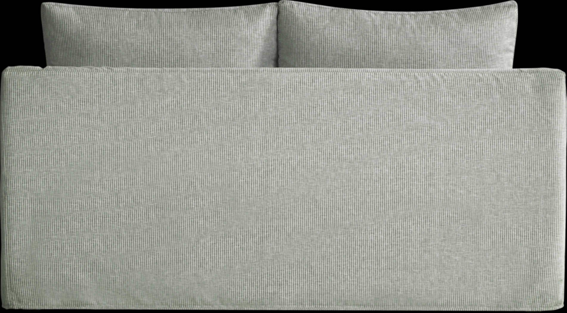 Soho Loft Green Slipcover 7 Pc Living Room with Sleeper Sofa - Thumbnail - Image 8