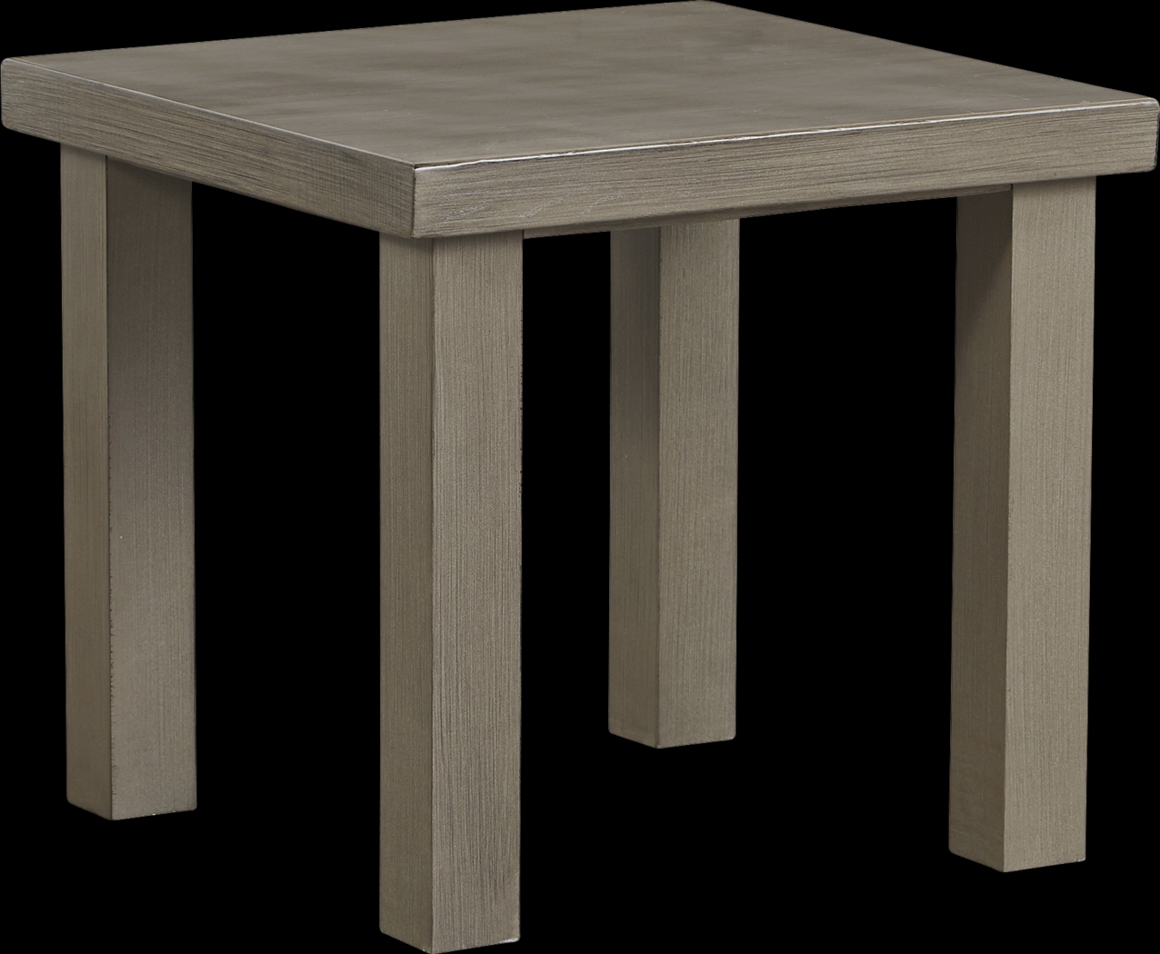 Cindy Crawford Home St. Lucia Champagne Outdoor End Table - Thumbnail - Image 1