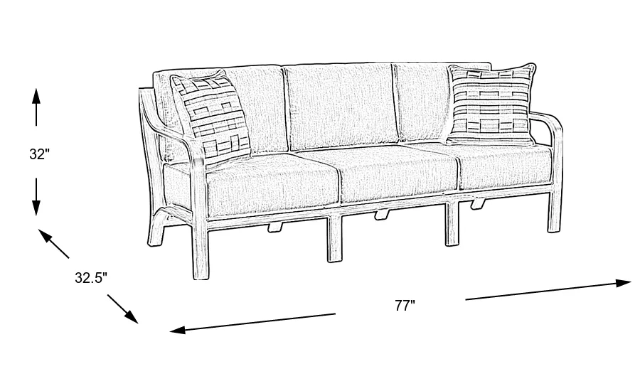 Dimension Image. Please refer to the Dimension Tab on this page for dimension details.