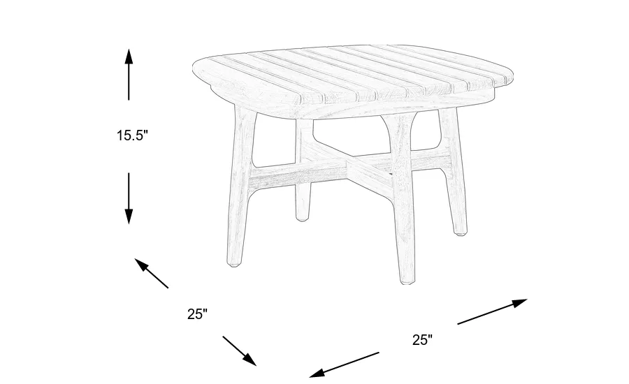 Dimension Image. Please refer to the Dimension Tab on this page for dimension details.