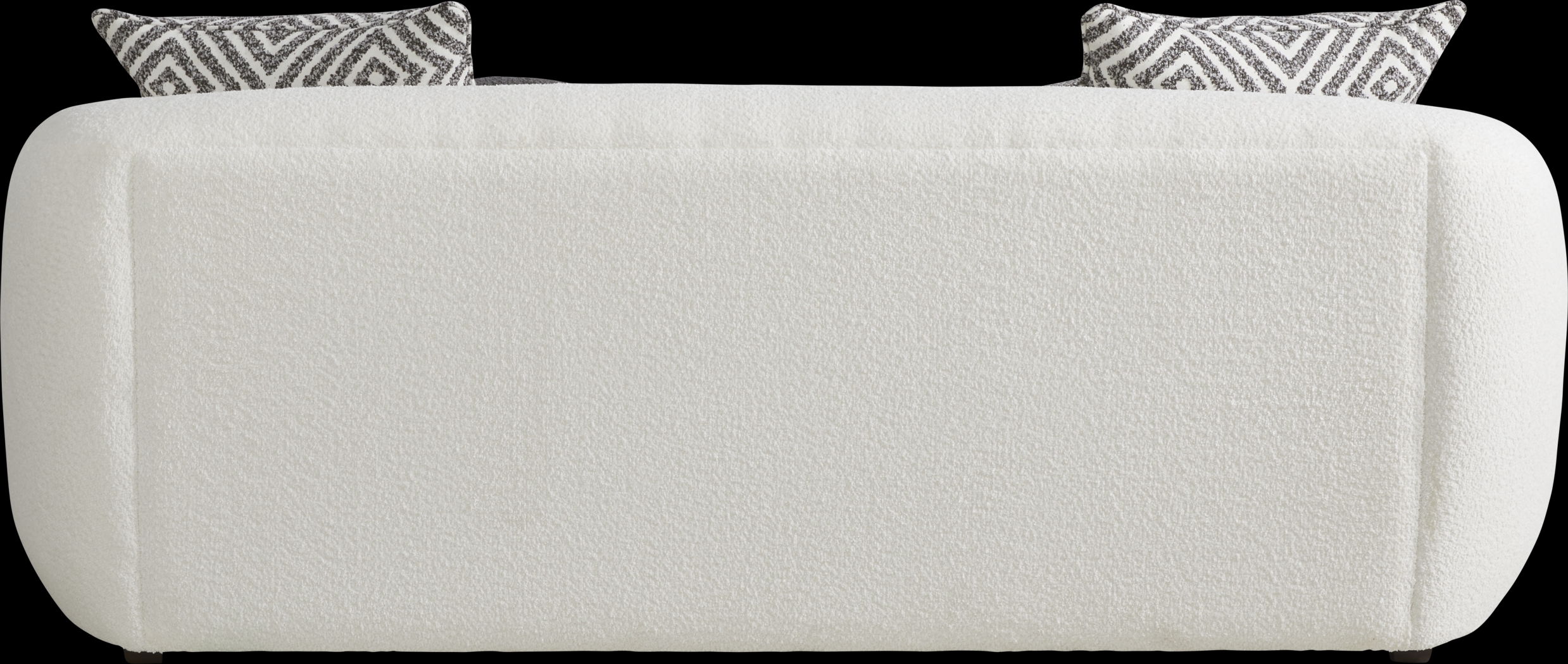 The Swerve White Apartment Sofa - Thumbnail - Image 2