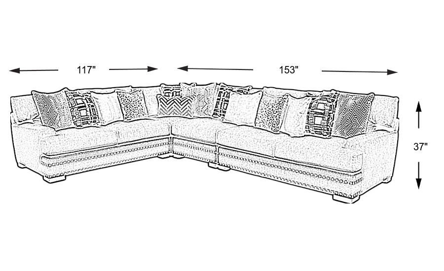 Dimension Image. Please refer to the Dimension Tab on this page for dimension details.
