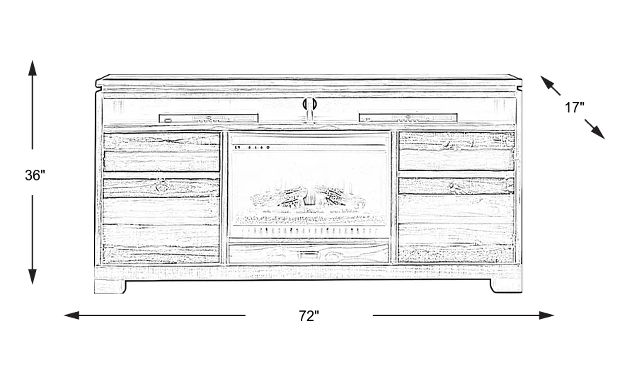Dimension Image. Please refer to the Dimension Tab on this page for dimension details.