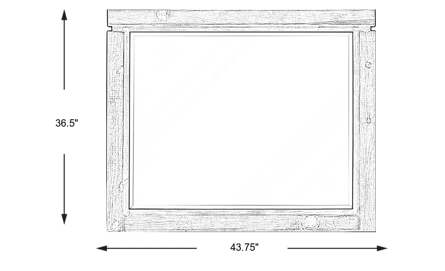 Dimension Image. Please refer to the Dimension Tab on this page for dimension details.