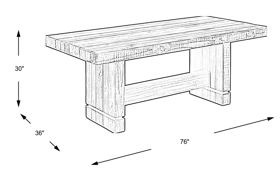 Dimension Image. Please refer to the Dimension Tab on this page for dimension details.