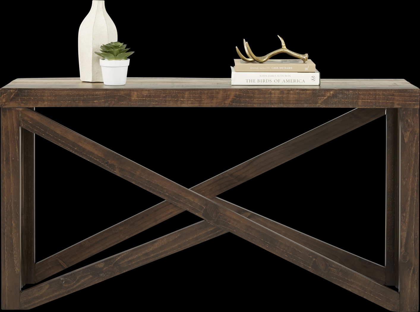 Westover Hills Brown Sofa Table - Thumbnail - Image 2