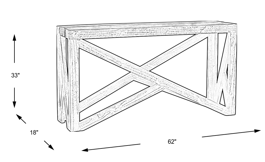 Dimension Image. Please refer to the Dimension Tab on this page for dimension details.