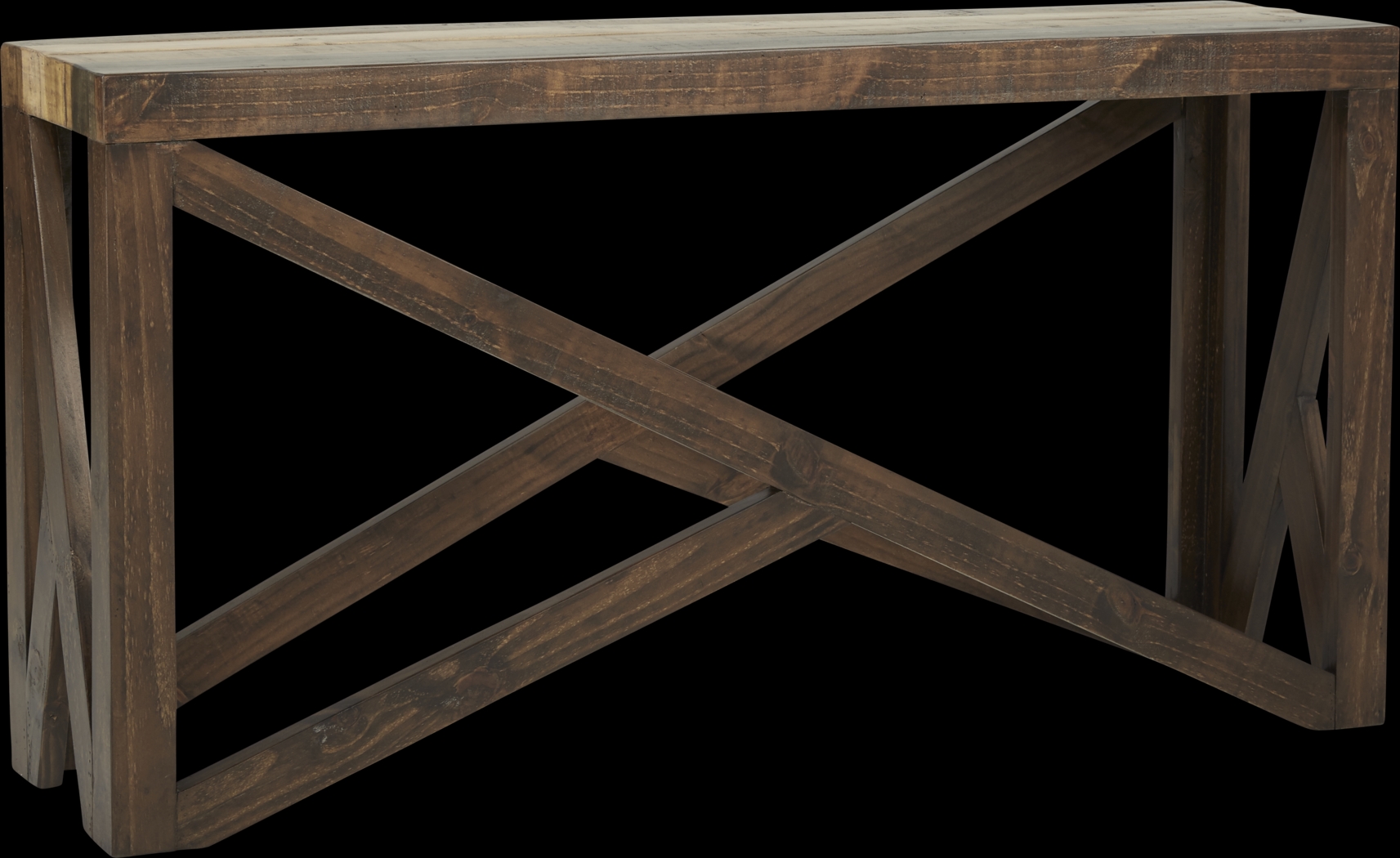 Westover Hills Brown Sofa Table - Thumbnail - Image 1