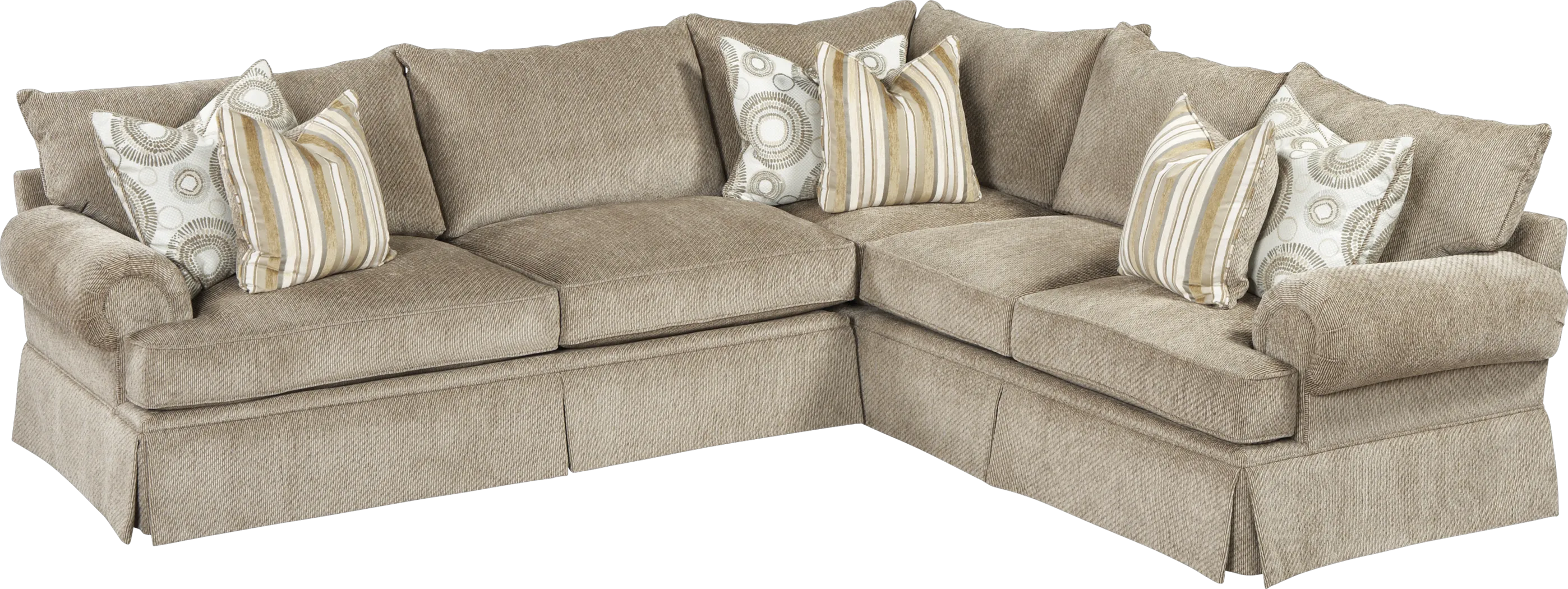 Cindy Crawford Home Brandon Place 2 Pc Sectional - Thumbnail - Image 1