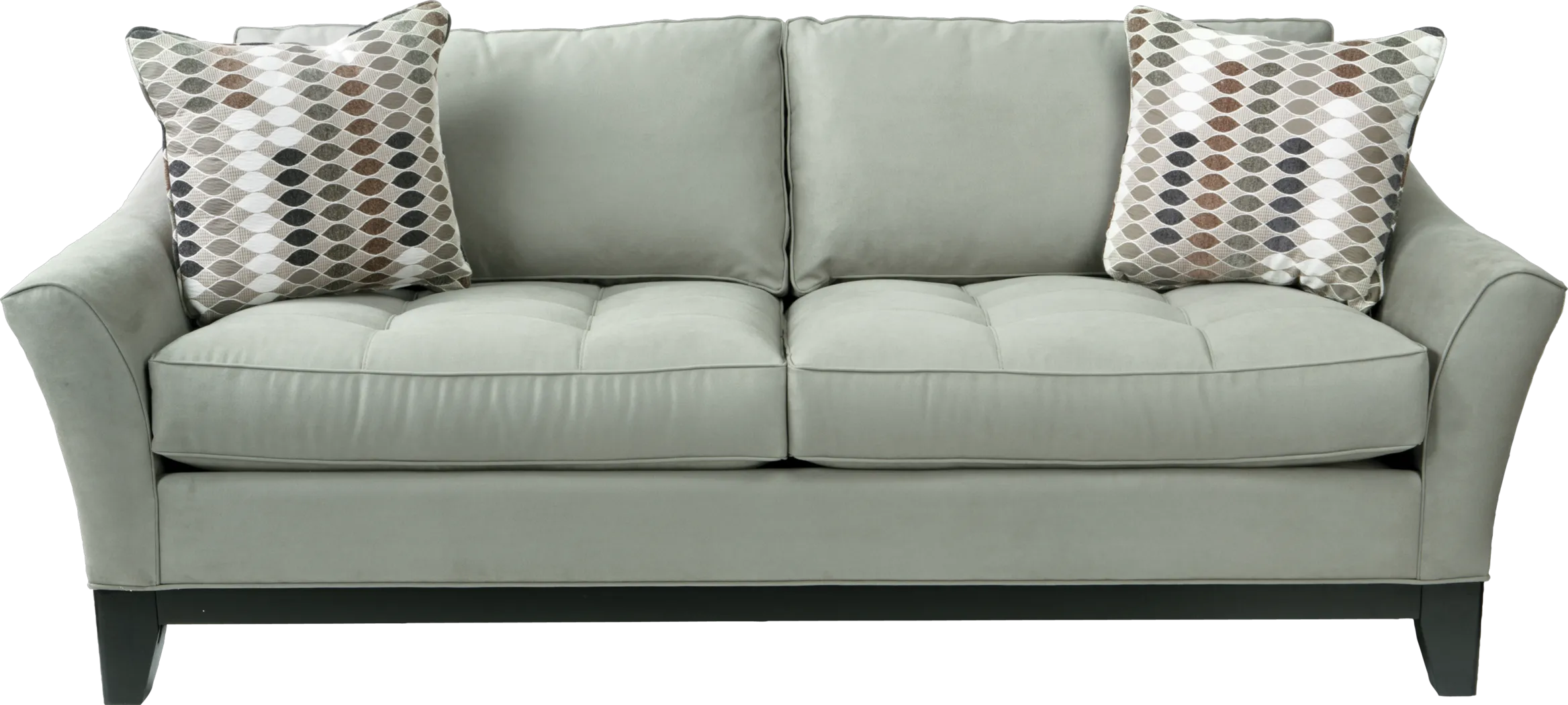 Cindy Crawford Home Newport Cove Olive Sofa - Thumbnail - Image 1