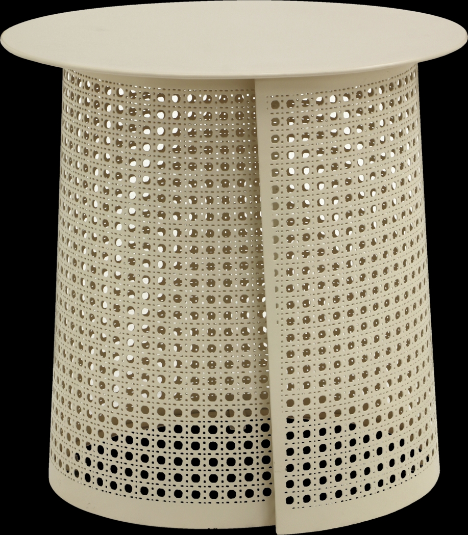Cineraria Cream End Table - Thumbnail - Image 3