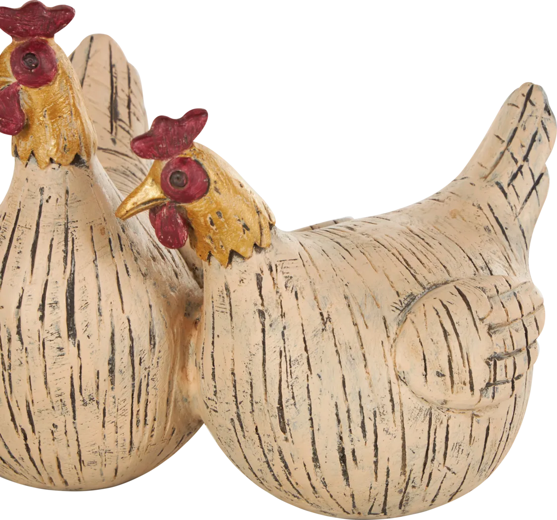 Cinmo Beige Sculpture, Set of 5 - Thumbnail - Image 4