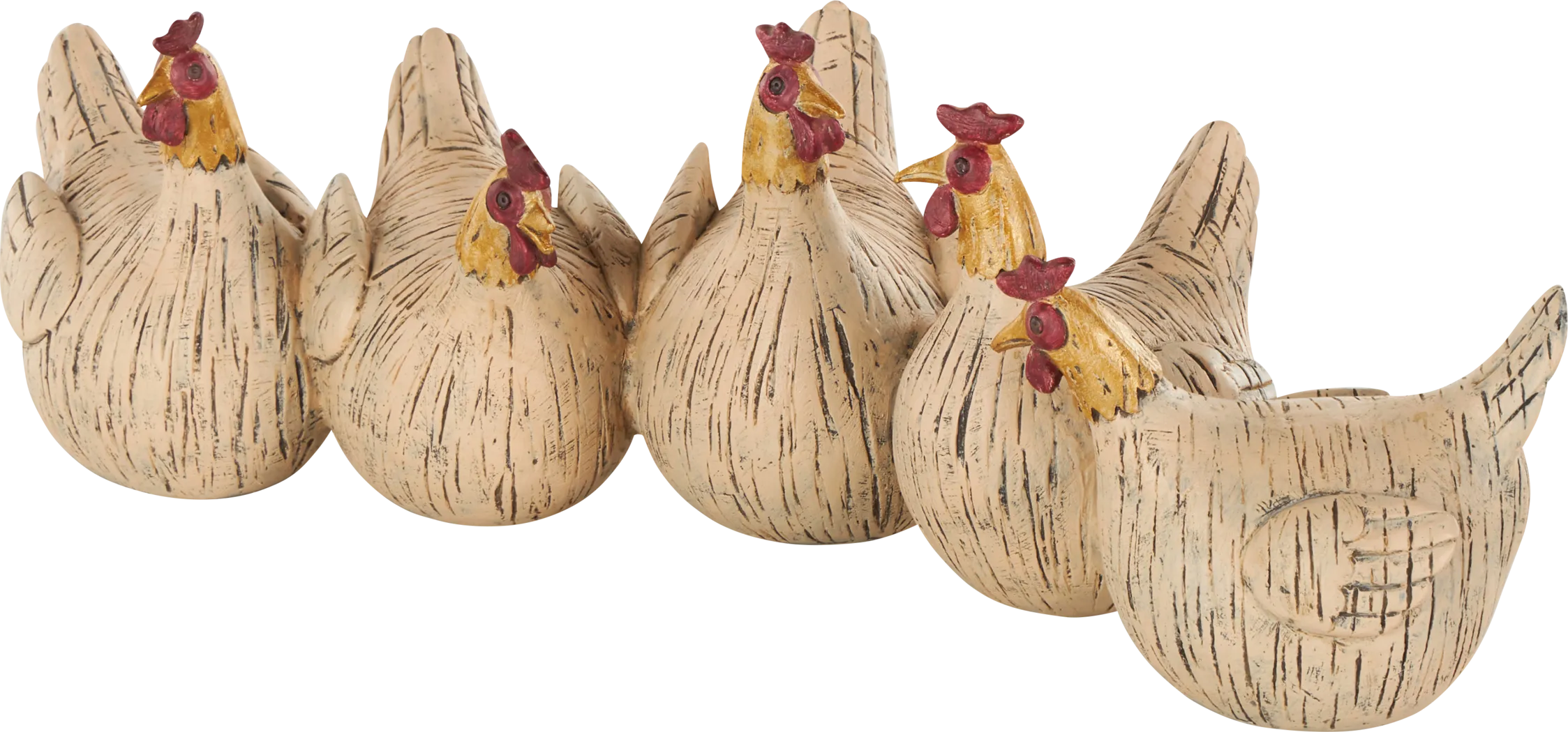 Cinmo Beige Sculpture, Set of 5 - Thumbnail - Image 6