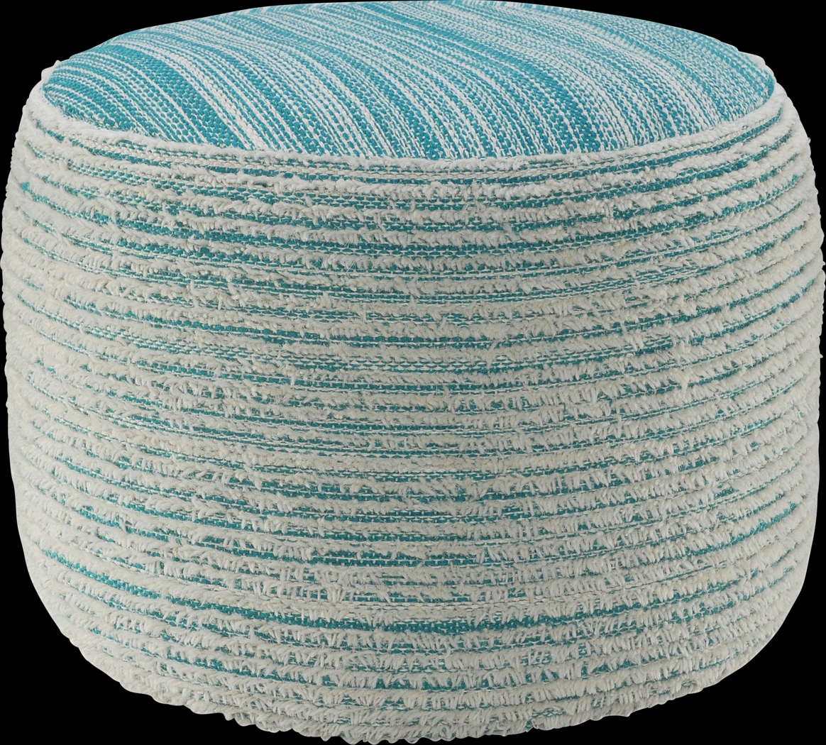 Cinnac Blue Pouf - Thumbnail - Image 3