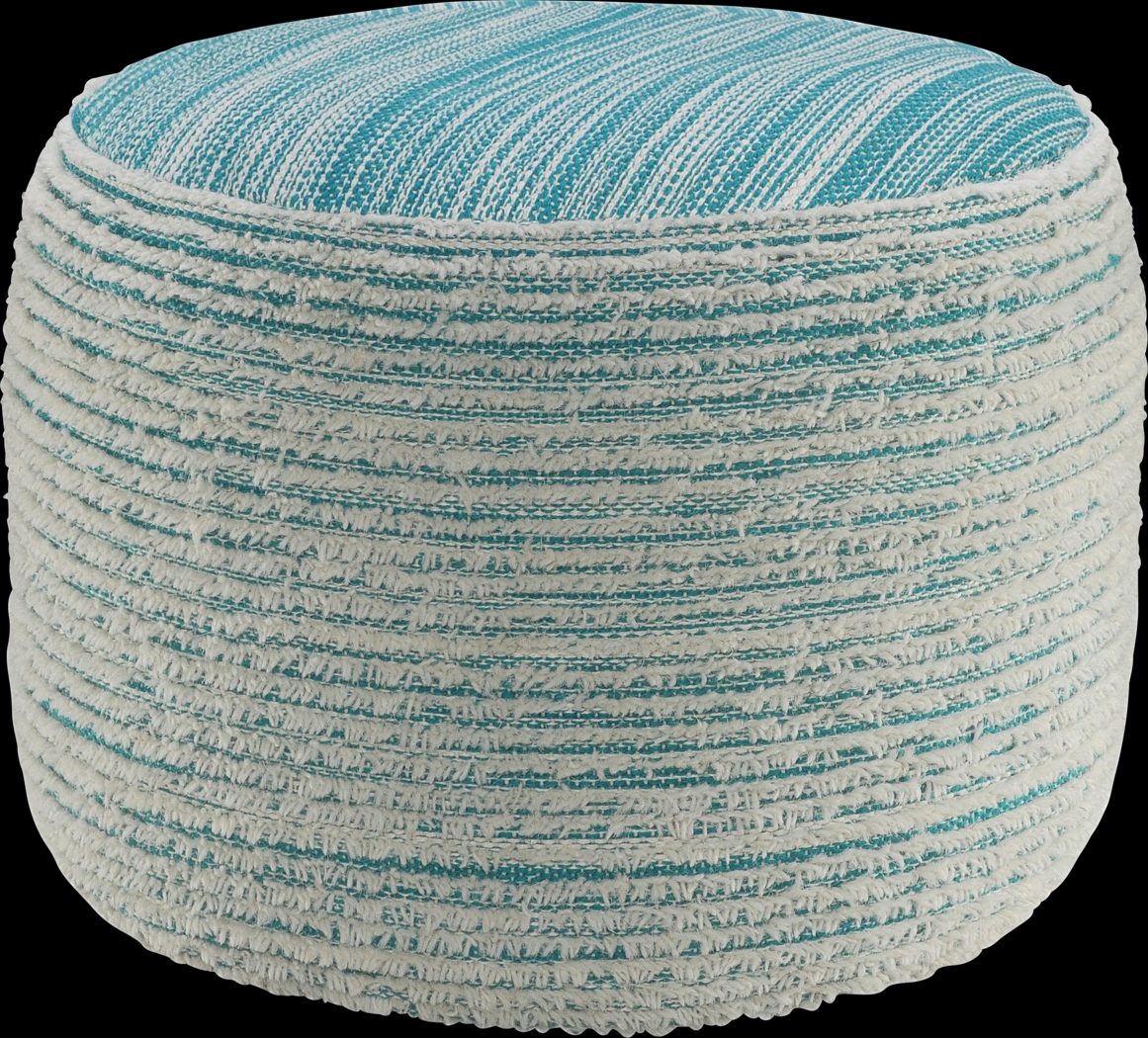 Cinnac Blue Pouf - Thumbnail - Image 4