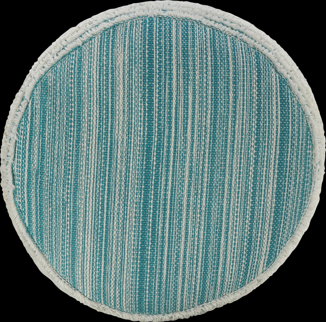 Cinnac Blue Pouf - Thumbnail - Image 5