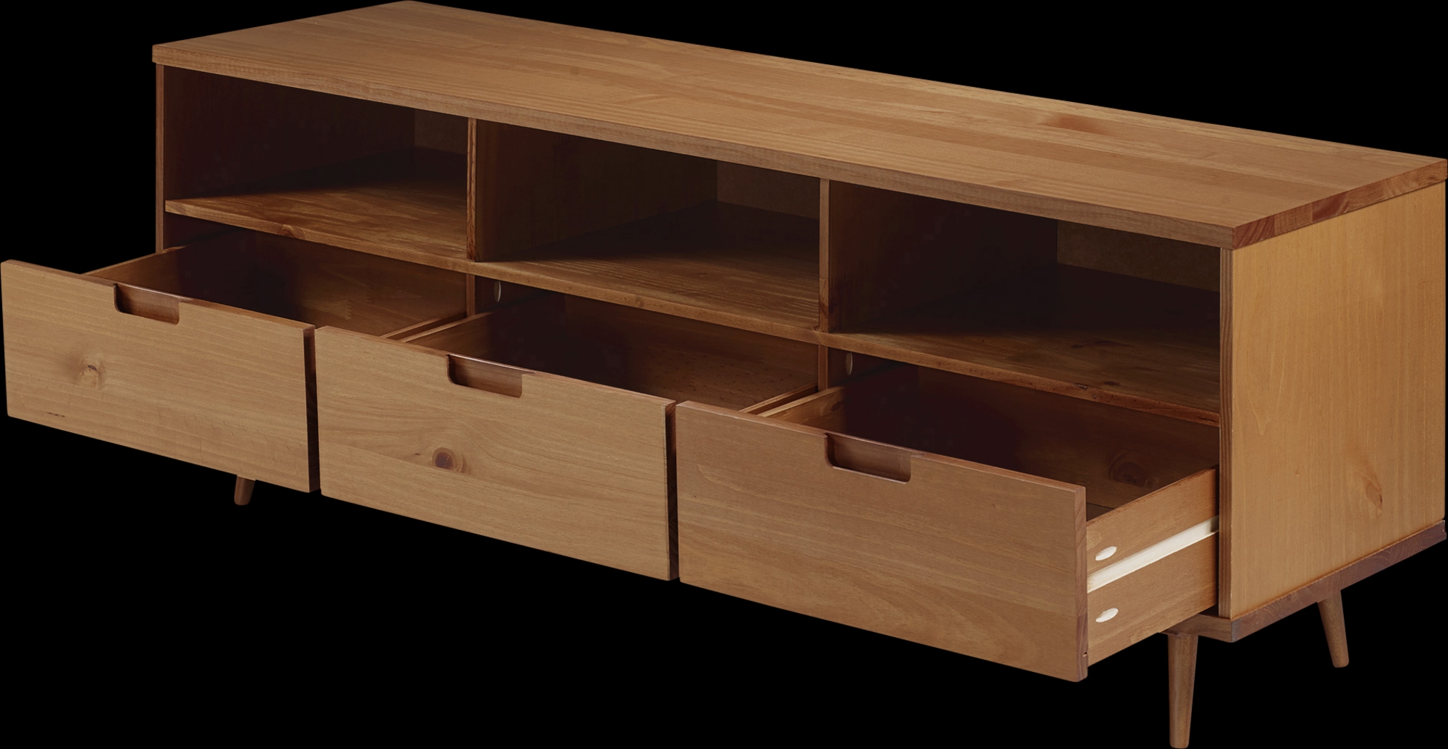 Circletree Caramel 70 in. Console - Thumbnail - Image 3