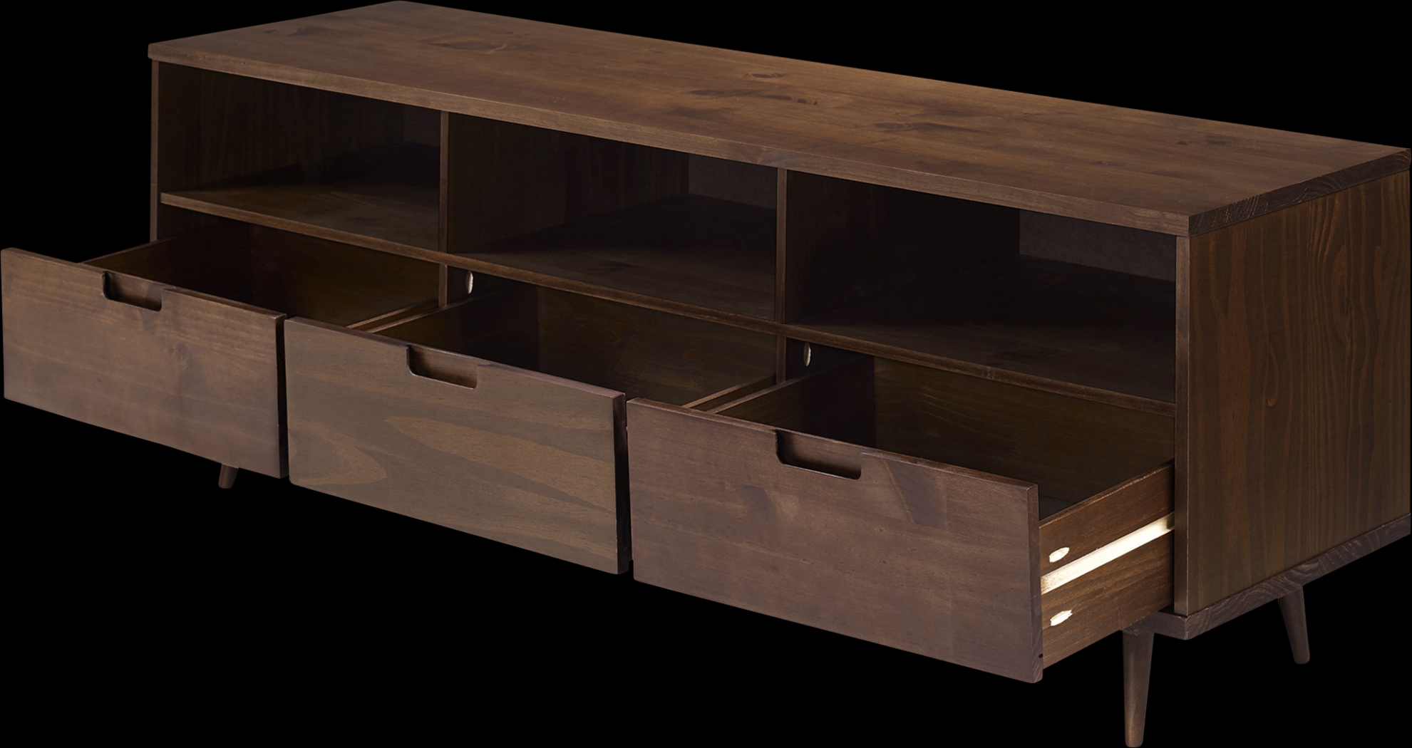 Circletree Walnut 70 in. Console - Thumbnail - Image 4