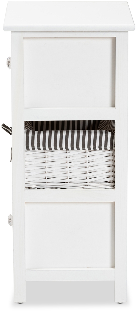 Cirencester White 2 Drawer Storage Unit - Thumbnail - Image 7