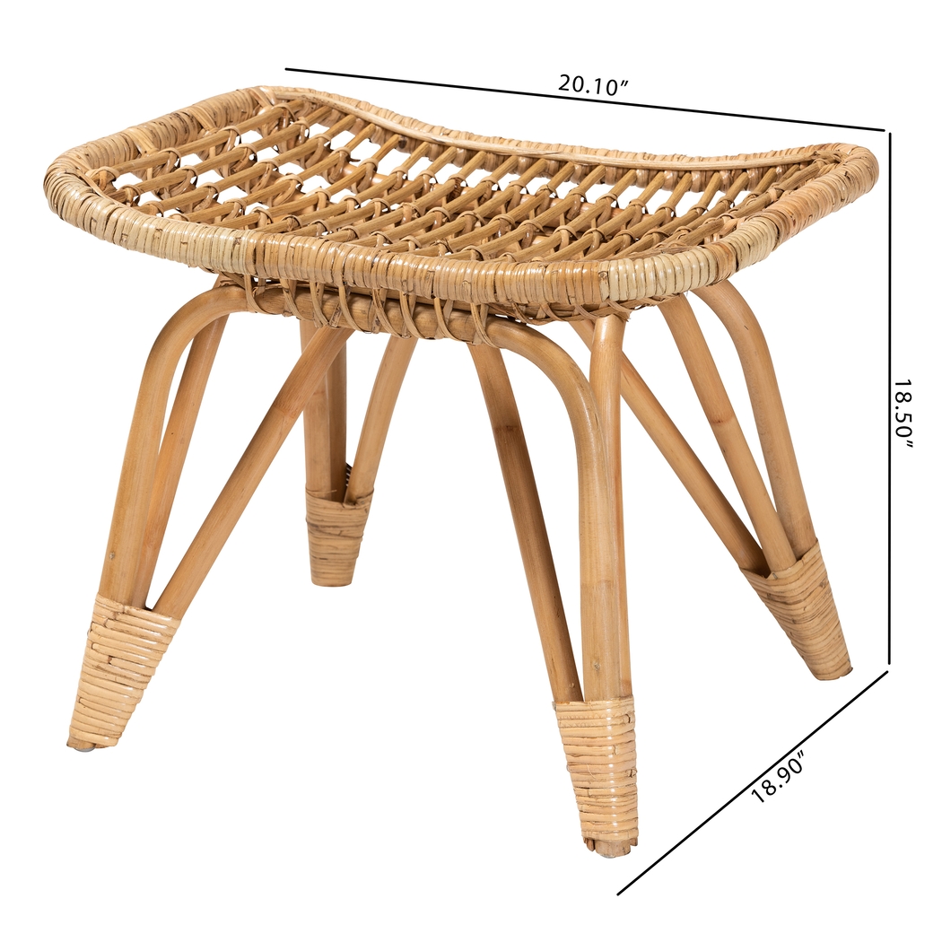 Cirwood Brown Ottoman - Thumbnail - Image 8