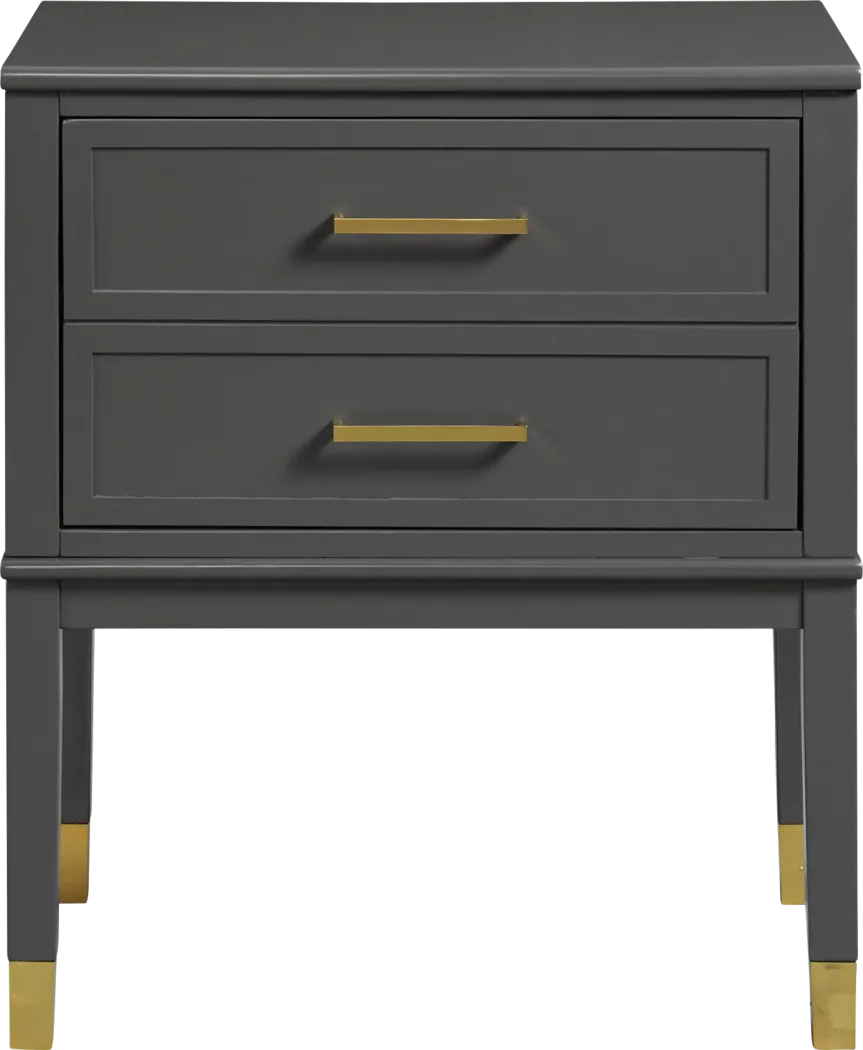 Cissy Charcoal Side Table - Thumbnail - Image 2