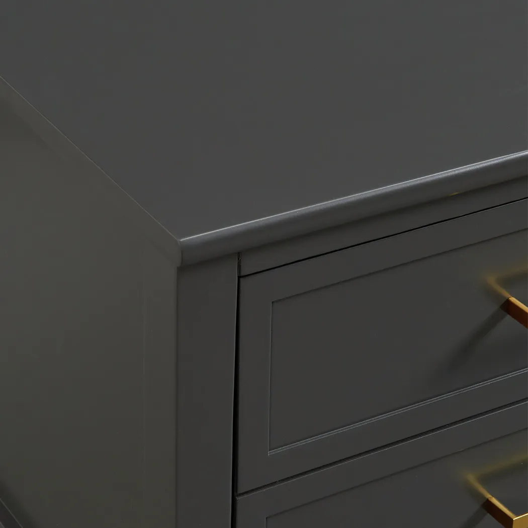 Cissy Charcoal Side Table - Thumbnail - Image 5