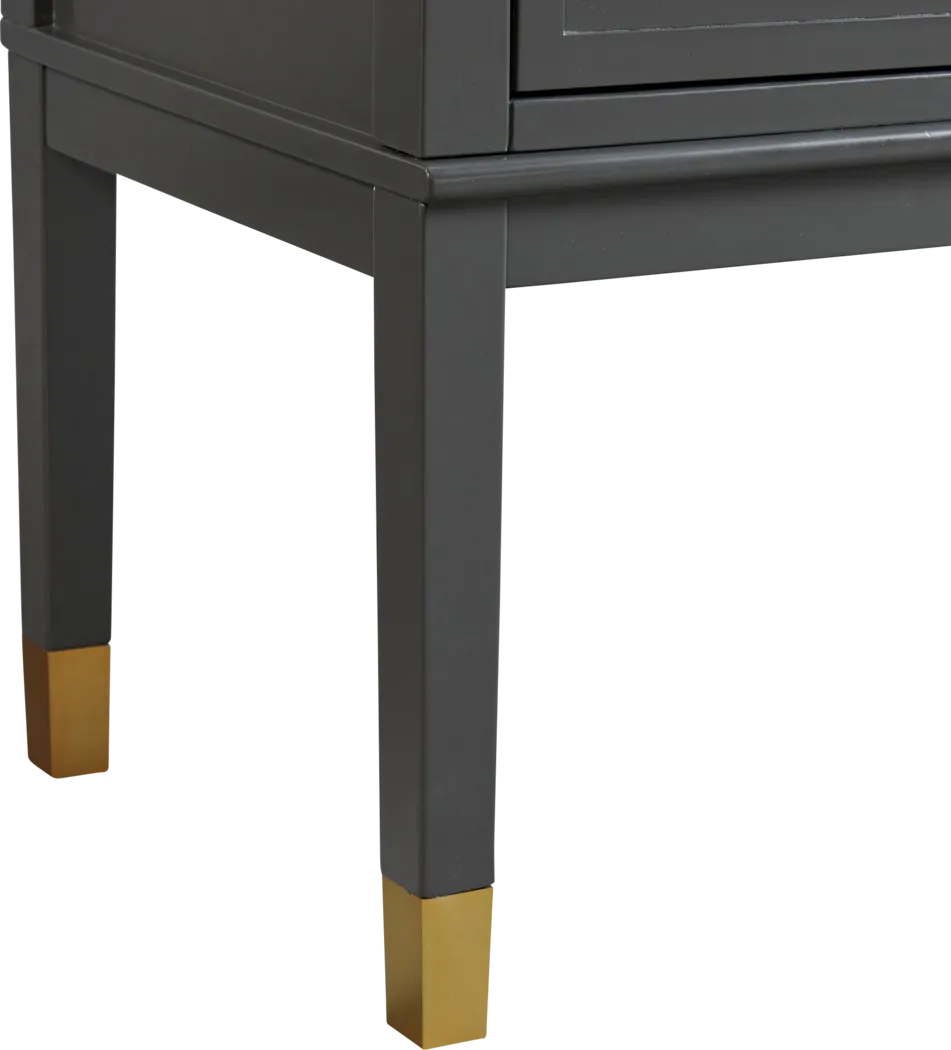 Cissy Charcoal Side Table - Thumbnail - Image 8