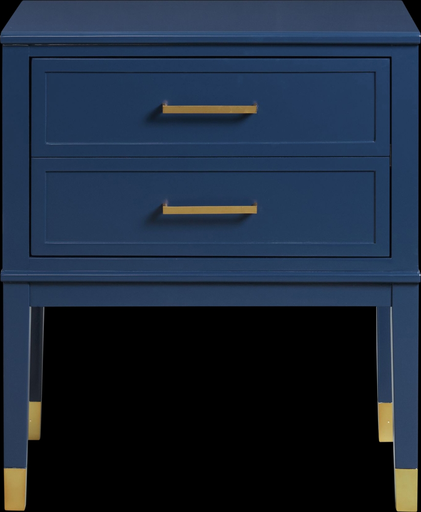 Cissy Navy Side Table - Thumbnail - Image 2