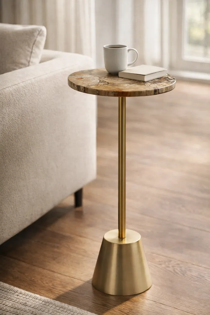 Cistus Gold Accent Table - Thumbnail - Image 2