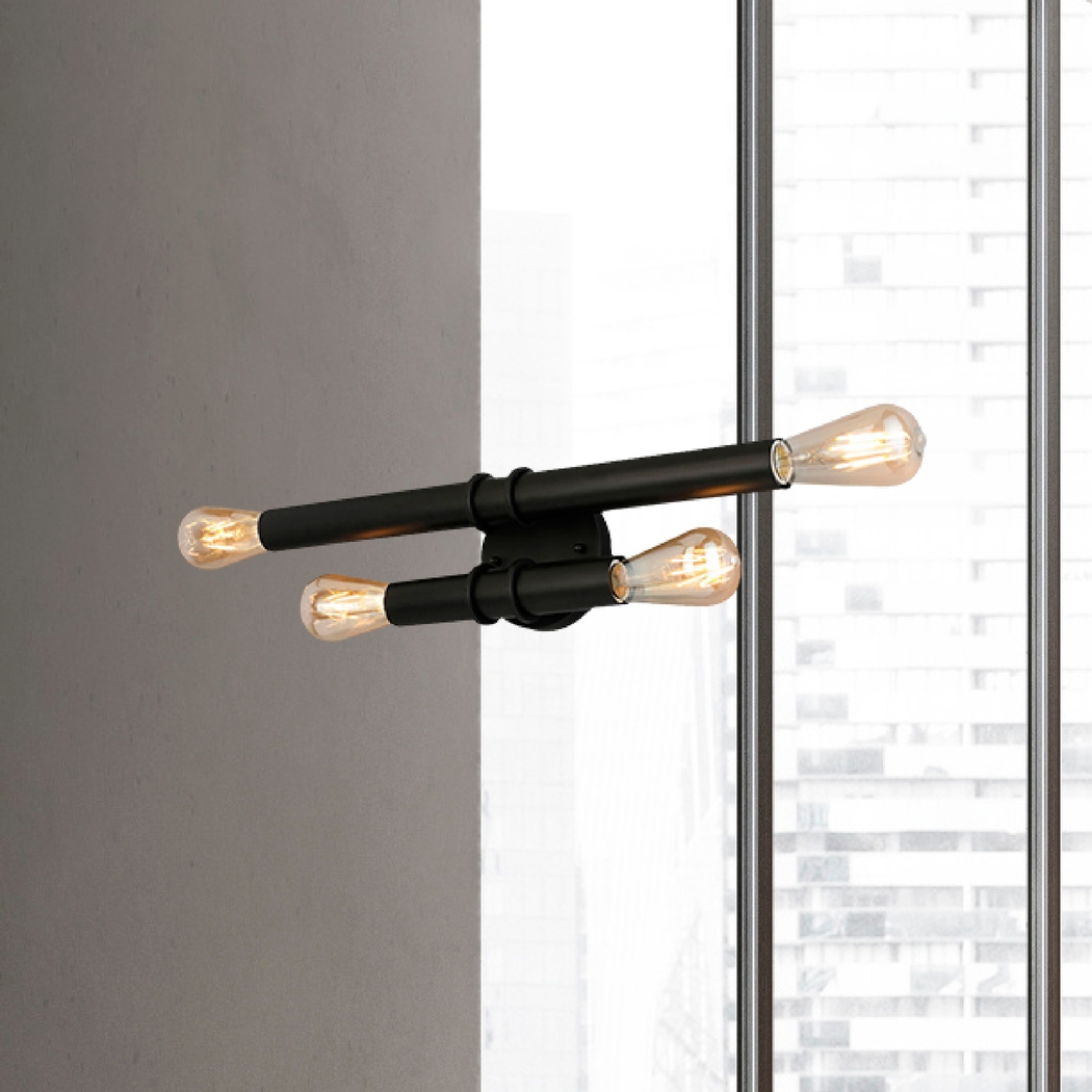 Citation Trail Large Black Sconce - Thumbnail - Image 3