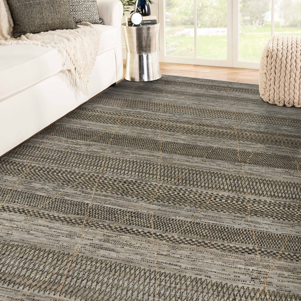 Citra Gray 10' x 14' Rug - Thumbnail - Image 2
