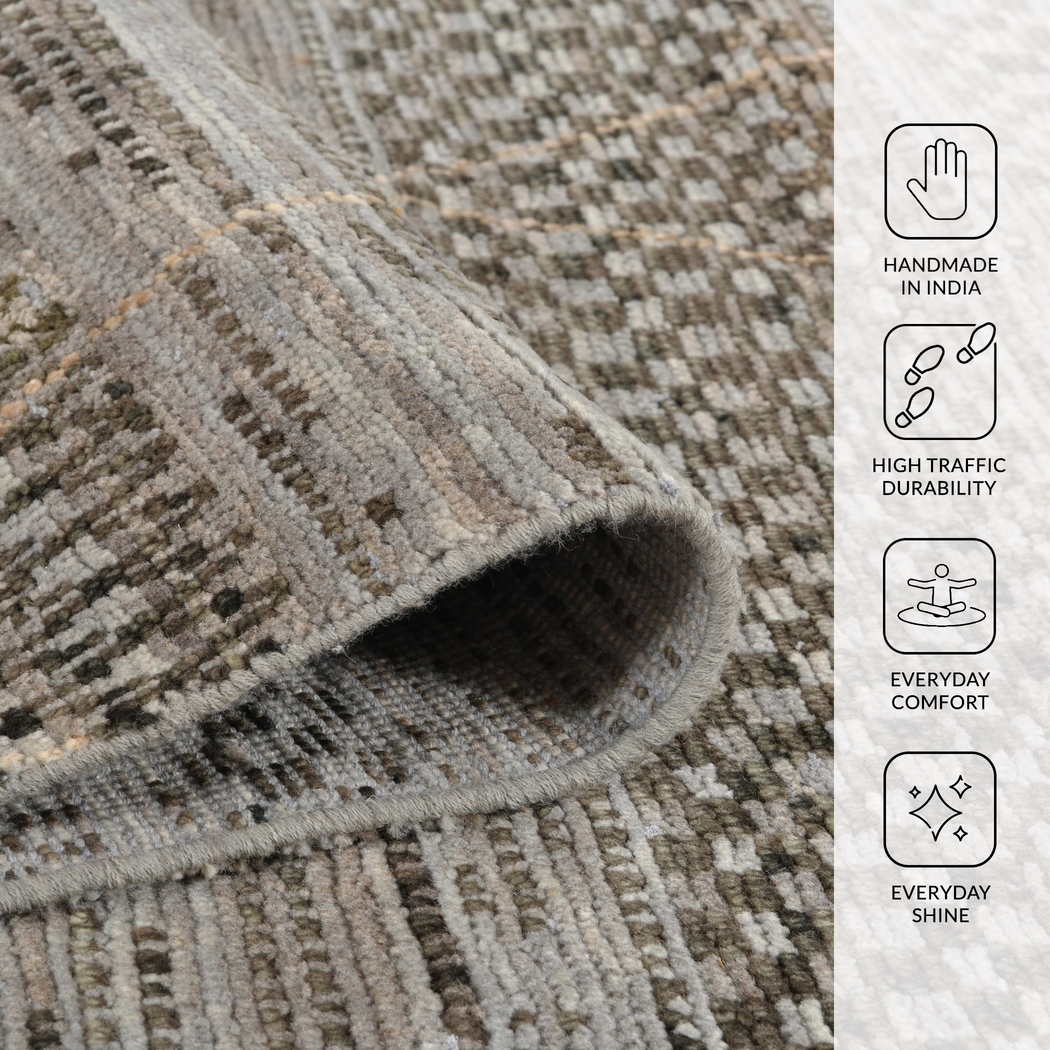 Citra Gray 10' x 14' Rug - Thumbnail - Image 5