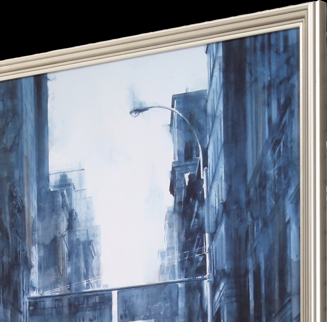 City Blues Framed Artwork, Set of 4 - Thumbnail - Image 4