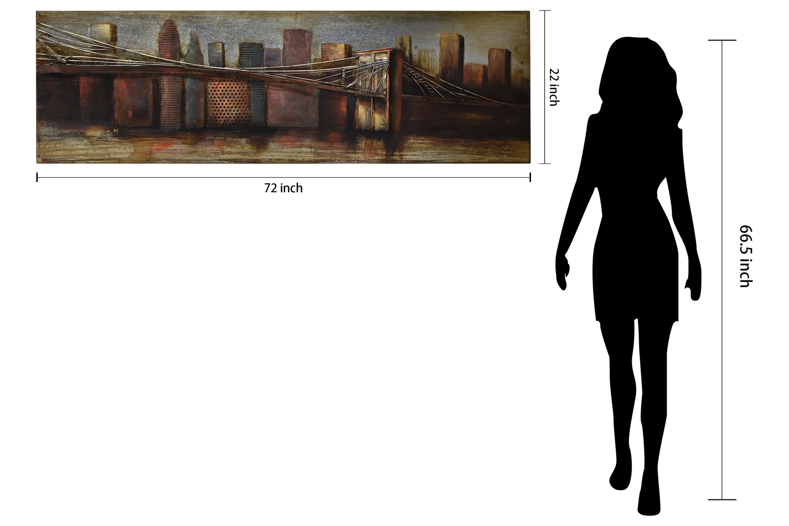 City Bridge Wall Decor - Thumbnail - Image 6