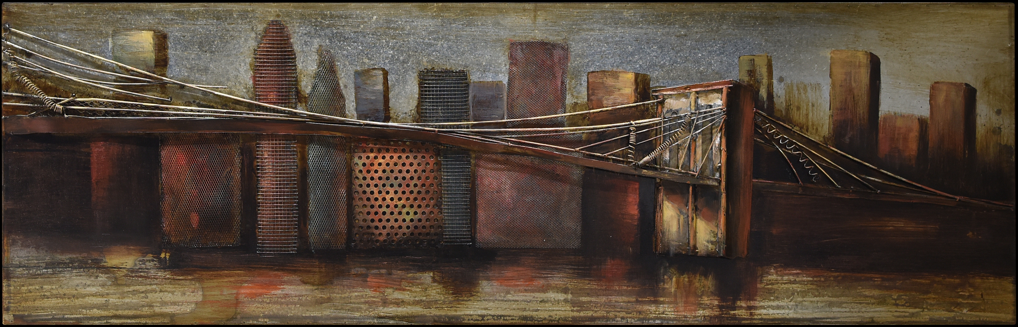 City Bridge Wall Decor - Thumbnail - Image 1