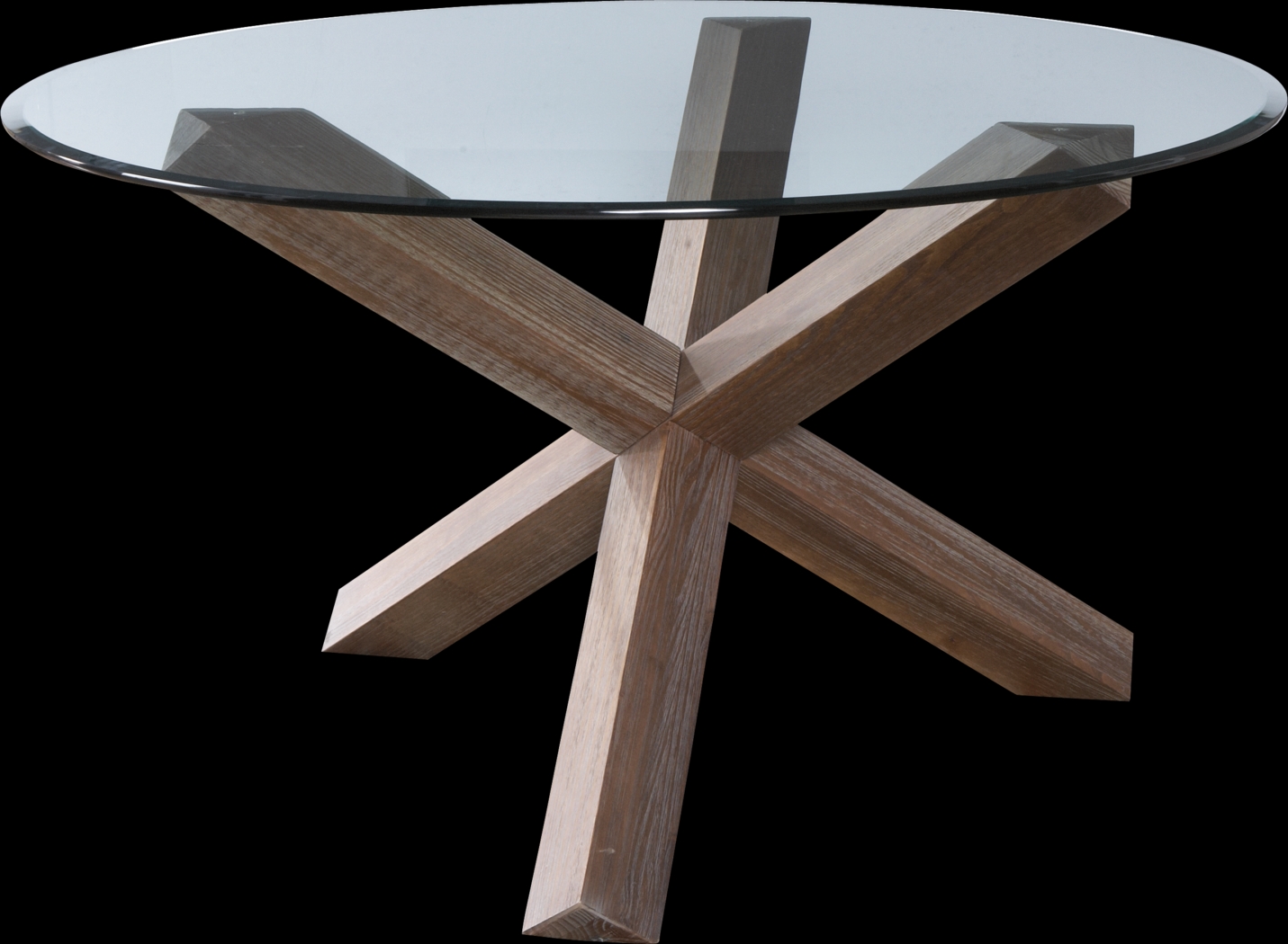 City Villa Driftwood Round Dining Table - Thumbnail - Image 1