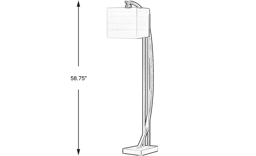 Dimension Image. Please refer to the Dimension Tab on this page for dimension details.