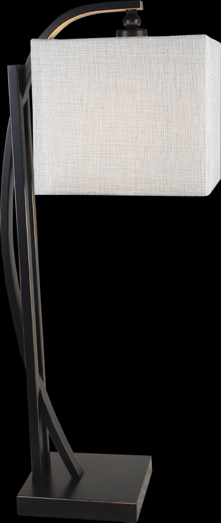 Civic Edge Bronze Table Lamp - Thumbnail - Image 1